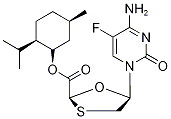 5-Fluoro ent-LaMivudine Acid D-Menthol Ester CAS#: 764659-79-2