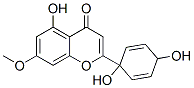 5-Hydroxy-2-(1,4-dihydroxy-2,5-cyclohexadien-1-yl)-7-methoxy-4H-1-benzopyran-4-one CAS#: 74996-29-5