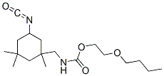 [(5-Isocyanato-1,3,3-trimethylcyclohexyl)methyl]carbamic acid 2-butoxyethyl ester CAS#: 72152-95-5