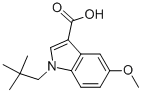 5-METHOXY-1-NEOPENTYL-1H-INDOLE-3-CARBOXYLIC ACID CAS#: 739365-18-5