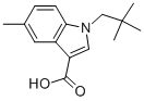 5-METHYL-1-NEOPENTYL-1H-INDOLE-3-CARBOXYLIC ACID CAS#: 739365-19-6