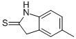 5-METHYL-1,3-DIHYDRO-INDOLE-2-THIONE CAS#: 73424-97-2