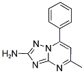5-METHYL-7-PHENYL-[1,2,4]TRIAZOLO[1,5-A]PYRIMIDIN-2-YLAMINE CAS#: 72966-19-9