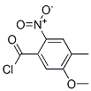 5-Methoxy-4-methyl-2-nitrobenzoyl chloride CAS#: 74810-81-4