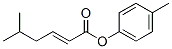 5-Methyl-2-hexenoic acid 4-methylphenyl ester CAS#: 72060-09-4