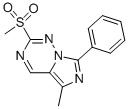 5-Methyl-2-(methylsulfonyl)-7-phenylimidazo[5,1-f][1,2,4]triazine CAS#: 774462-48-5