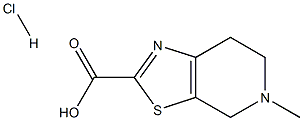 5-Methyl-4,5,6,7-tetrahydrothiazolo[5,4-c]pyridine-2-carboxylic acid hydrochloride CAS#: 720720-96-7