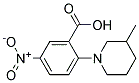 5-NITRO-2-(3-METHYLPIPERIDIN-1-YL)BENZOIC ACID CAS#: 78243-26-2