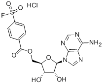 5'-P-FLUOROSULFONYL-BENZOYLADENOSINE HYDROCHLORIDE CAS#: 78859-42-4