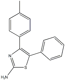 5-Phenyl-4-p-tolyl-thiazol-2-ylamine CAS#: 75745-30-1