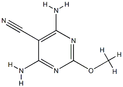 5-Pyrimidinecarbonitrile,4,6-diamino-2-methoxy-(9CI) CAS#: 717837-62-2