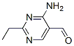 5-Pyrimidinecarboxaldehyde, 4-amino-2-ethyl- (9CI) CAS#: 76574-51-1