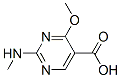 5-Pyrimidinecarboxylic acid, 4-methoxy-2-(methylamino)- (9CI) CAS#: 72418-39-4