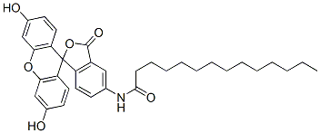 5-(TETRADECANOYLAMINO)FLUORESCEIN, FOR FLUORESCENCE* CAS#: 75796-37-1