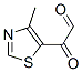 5-Thiazoleacetaldehyde,  4-methyl--alpha--oxo- CAS#: 73548-96-6