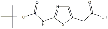 5-Thiazoleacetic  acid,  2-[[(1,1-dimethylethoxy)carbonyl]amino]- CAS#: 723278-39-5
