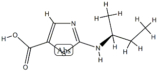 5-Thiazolecarboxylicacid,2-[[(1S)-1-methylpropyl]amino]-(9CI) CAS#: 745077-98-9