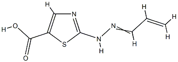 5-Thiazolecarboxylicacid,2-(2-propenylidenehydrazino)-(9CI) CAS#: 769087-20-9