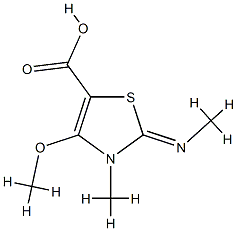 5-Thiazolecarboxylicacid,2,3-dihydro-4-methoxy-3-methyl-2-(methylimino)-(9CI) CAS#: 766459-79-4