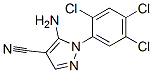 5-amino-1-(2,4,5-trichlorophenyl)pyrazole-4-carbonitrile CAS#: 73594-98-6
