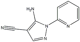 5-amino-1-(pyridin-2-yl)-1H-pyrazole-4-carbonitrile CAS#: 72816-14-9