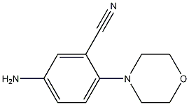 5-amino-2-morpholin-4-ylbenzonitrile CAS#: 78252-12-7