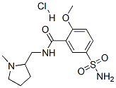 5-(aminosulphonyl)-2-methoxy-N-[(1-methyl-2-pyrrolidinyl)methyl]benzamide monohydrochloride CAS#: 75514-28-2