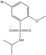 5-broMo-N-isopropyl-2-MethoxybenzenesulfonaMide CAS#: 778592-06-6