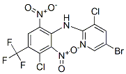 5-bromo-3-chloro-N-[3-chloro-2,6-dinitro-4-(trifluoromethyl)phenyl]pyr idin-2-amine CAS#: 79614-72-5