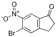 5-bromo-6-nitro-2,3-dihydro-1H-inden-1-one CAS#: 723760-74-5