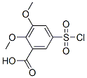 5-chlorosulphonyl-2,3-dimethoxybenzoic acid CAS#: 74651-62-0