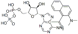 (5-(dimethylamino-1-naphthoyl))adenosine diphosphate CAS#: 72947-52-5