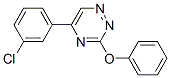 5-(m-Chlorophenyl)-3-phenoxy-1,2,4-triazine CAS#: 74417-11-1