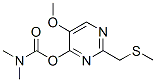 5-methoxy-2-[(methylthio)methyl]-4-pyrimidinyl dimethylcarbamate CAS#: 77249-07-1
