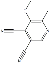 5-methoxy-6-methyl-3,4-Pyridinedicarbonitrile CAS#: 736182-84-6