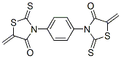 5-methylidene-3-[4-(5-methylidene-4-oxo-2-sulfanylidene-thiazolidin-3-yl)phenyl]-2-sulfanylidene-thiazolidin-4-one CAS#: 73855-63-7