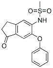 5-methylsulfonylamino-6-phenoxy-1-indanone CAS#: 75360-85-9