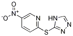 5-nitro-2-(4H-1,2,4-triazol-3-ylsulfanyl)pyridine CAS#: 73768-81-7