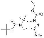 5-tert-butyl 1-ethyl 3-amino-6,6-dimethylpyrrolo[3,4-c]pyrazole-1,5(4H,6H)-dicarboxylate CAS#: 718632-47-4