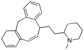 5,10,11,12-Tetrahydro-5-[2-(1-methyl-2-piperidyl)ethyl]dibenzo[a,d]cyclooctene CAS#: 73940-83-7