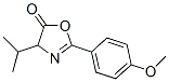 5(4H)-Oxazolone,  2-(4-methoxyphenyl)-4-(1-methylethyl)- CAS#: 79137-48-7