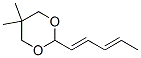 5,5-Dimethyl-2-(1,3-pentadienyl)-1,3-dioxane CAS#: 72845-83-1