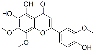 5,6-Dihydroxy-2-(4-hydroxy-3-methoxyphenyl)-7,8-dimethoxy-4H-1-benzopyran-4-one CAS#: 76844-67-2
