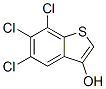5,6,7-trichlorobenzo[b]thiophene-3-ol CAS#: 76261-45-5
