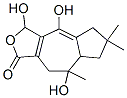 5,6,7,7a,8,9-Hexahydro-3,4,8-trihydroxy-6,6,8-trimethylazuleno[5,6-c]furan-1(3H)-one CAS#: 77809-08-6