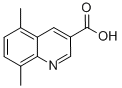 5,8-DIMETHYLQUINOLINE-3-CARBOXYLIC ACID CAS#: 763893-29-4
