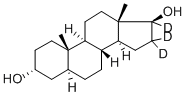 5ALPHA-ANDROSTAN-3ALPHA,17BETA-DIOL-16,16,17-D3 CAS#: 79037-33-5
