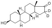 5ALPHA-ANDROSTAN-3BETA-OL-17-ONE-16,16-D2 CAS#: 79037-35-7