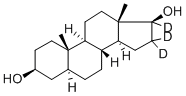 5ALPHA-ANDROSTAN-3BETA,17BETA-DIOL-16,16,17-D3 CAS#: 79037-32-4