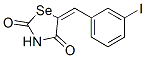 (5E)-5-[(3-iodophenyl)methylidene]-1,3-selenazolidine-2,4-dione CAS#: 77144-01-5